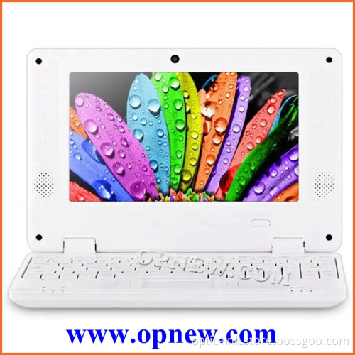 7 inch students laptop mini netbook Android 4.4 Dual Core Laptop VIA 8880 cpu WIFI USB RJ45 port HDM External 3G